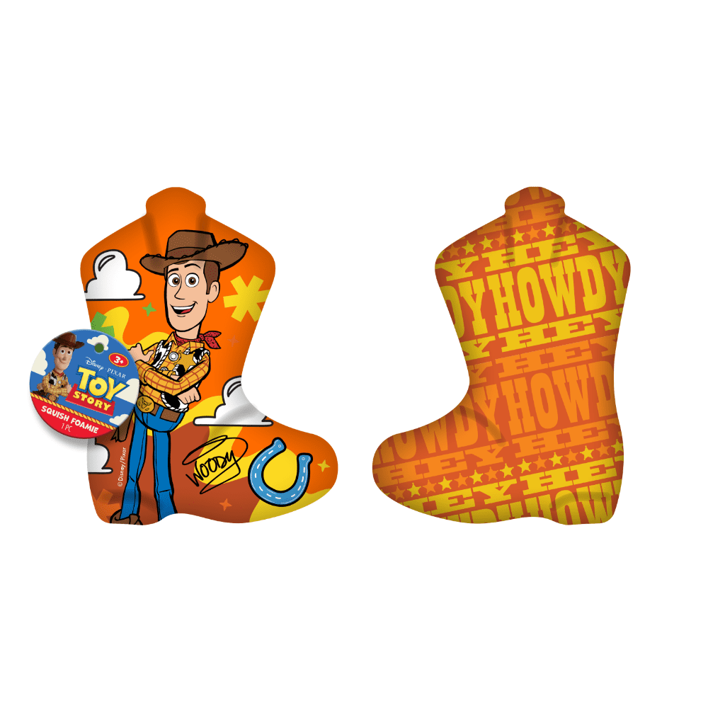Ja-Ru Disney Toy Story Squish Foamies, Slow-Rise Foam, Child age 3+