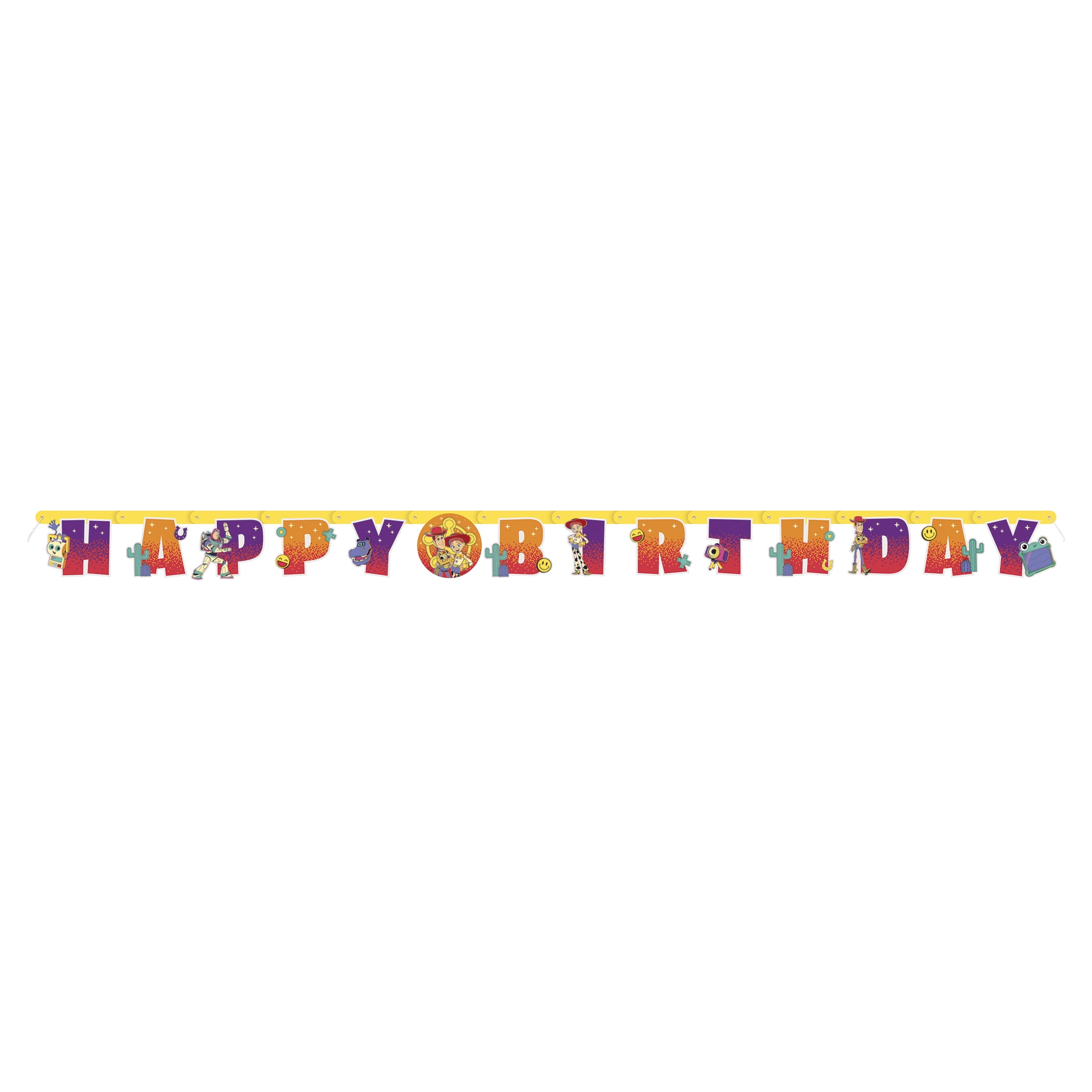 Toy Story 1 Count Happy Birthday Jointed Banner