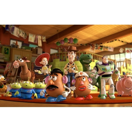 TOY STORY MR POTATO HEAD Birthday Cake Topper Edible Image 1/4 Sheet Frosting