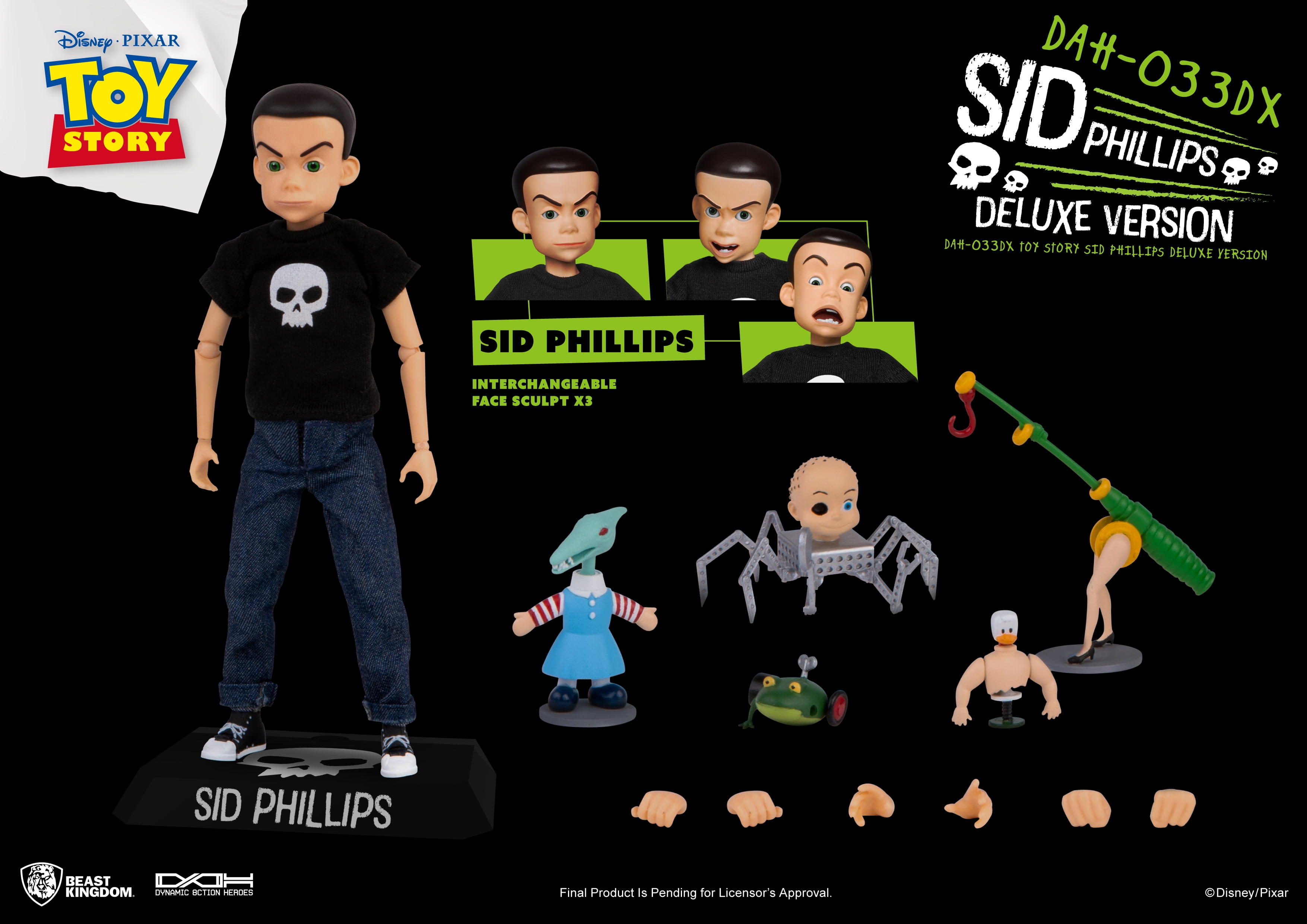 TOY STORY Sid Phillips(Dynamic 8ction Hero)