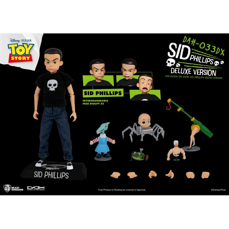 TOY STORY Sid Phillips(Dynamic 8ction Hero) - Walmart.com