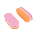 thumbnail image 1 of TOYAN 40 pieces of mini oval small long sponge polishing strips, double-sided polishing, small sponge can not be rubbed off, 1 of 5