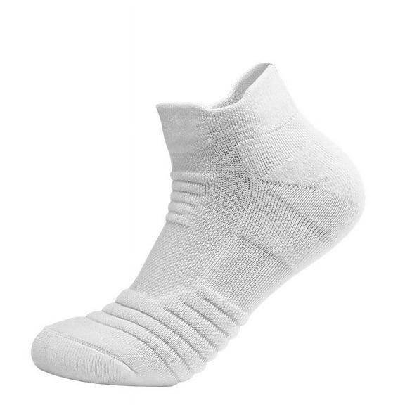 TOYAN Basketball socks men's thickened towel bottom terry socks elite socks mid-length high-cut running outdoor socks sports socks -1Packs