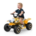 thumbnail image 1 of TOYBSNR 6V Ride on ATV Toys, Toddler Car, Ride on Car w/ Music Player, Electric Car for Boys Girls Aged 1-3 Years, Yellow, 1 of 7