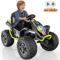 thumbnail image 1 of TOYBSNR 24V Ride on Toy for Kid, Electric ATV with Remote Control, 4 Wheeler with Music & Colored Light, 2WD/4WD Switchable Power Quad for 3-8 Years Old, Green, 1 of 10