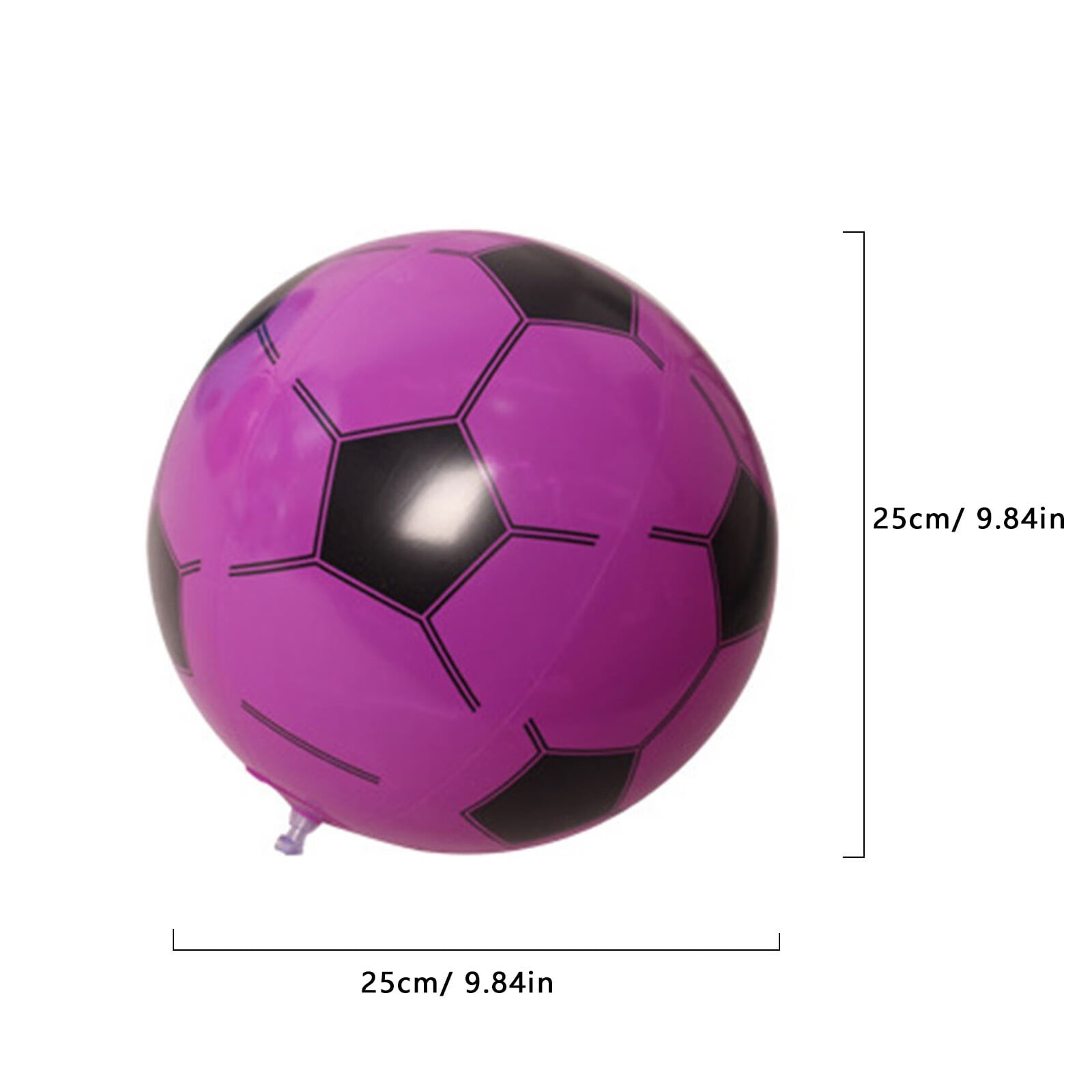 Super Foot Bowl Toy Kids Football Pu Solide Non-gonflable Ballon