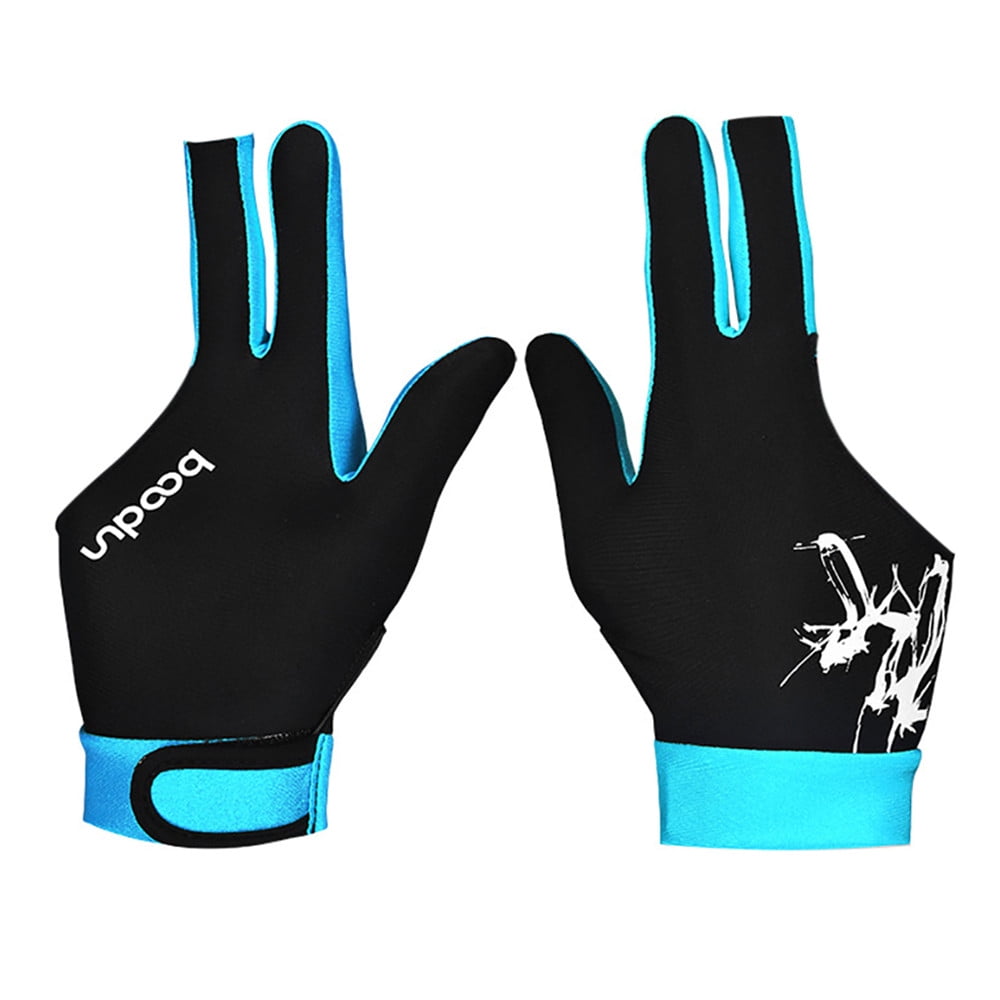 Pool Table Gloves 3 Fingers Billiards Training Gloves - Temu