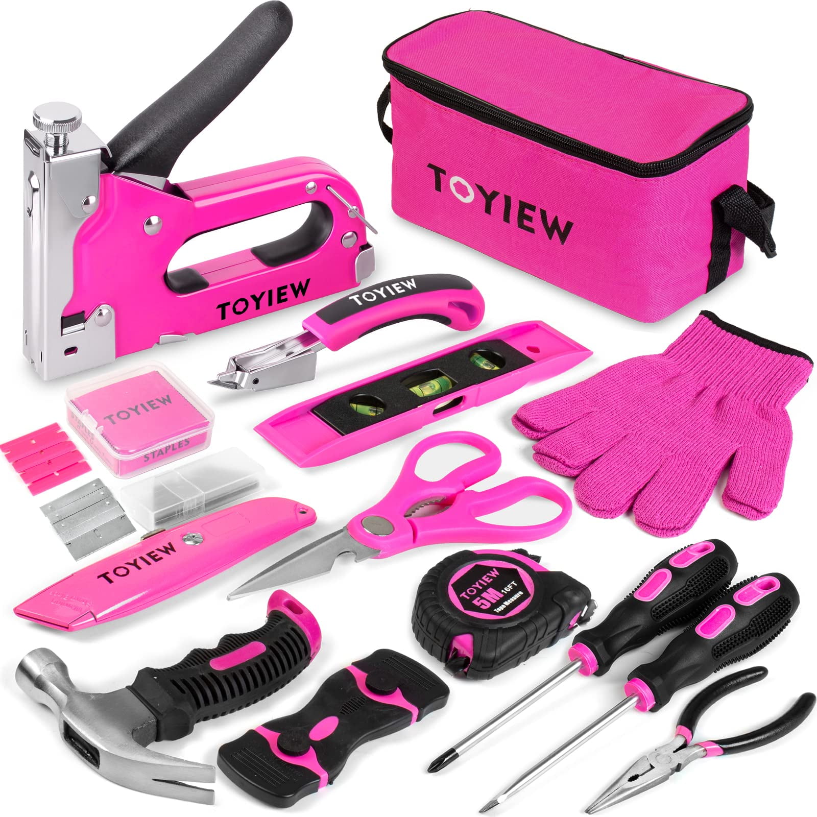 TOYIEW, Tool Set, Perfect for DIY Decoration, 33 Piece