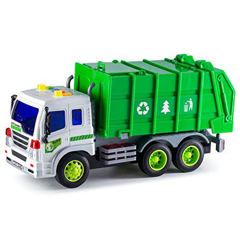 TOYMEMBER Garbage Truck Toys for Boys Girls and Toddlers Trash Truck