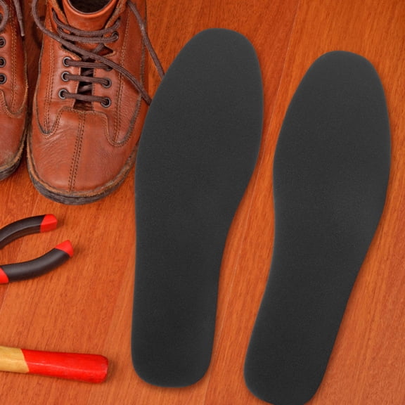 TOYMYTOY 1Pair Replacement Shoe Insoles Stainless Steel Lightweight Sturdy Protection Inserts