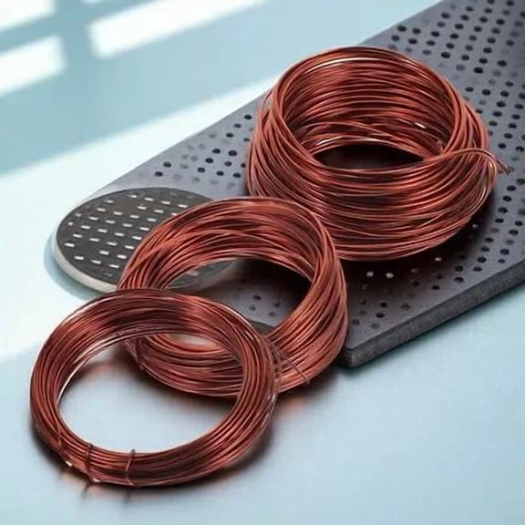 TOYMYTOY 1Set Copper and Plastic Brown Bonsai Tree Training Wire for DIY Plant Shaping