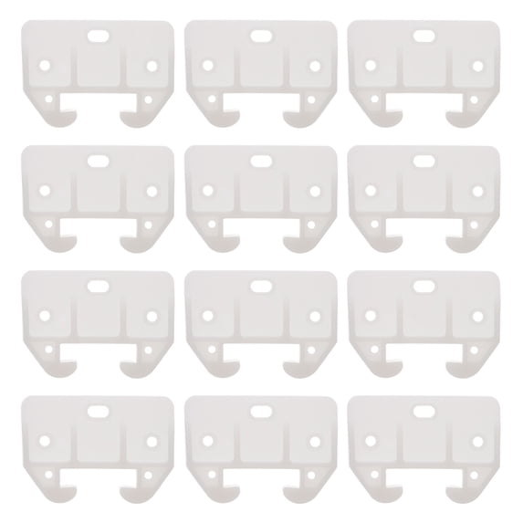 TOYMYTOY dresser drawer rails Drawer Guide Slides Plastic 12pcs