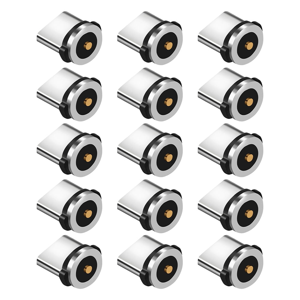 Rotating Cable Base TOYMYTOY 15pcs USB C Magnetic Adapter Aluminum 360 Degree Rotating ...