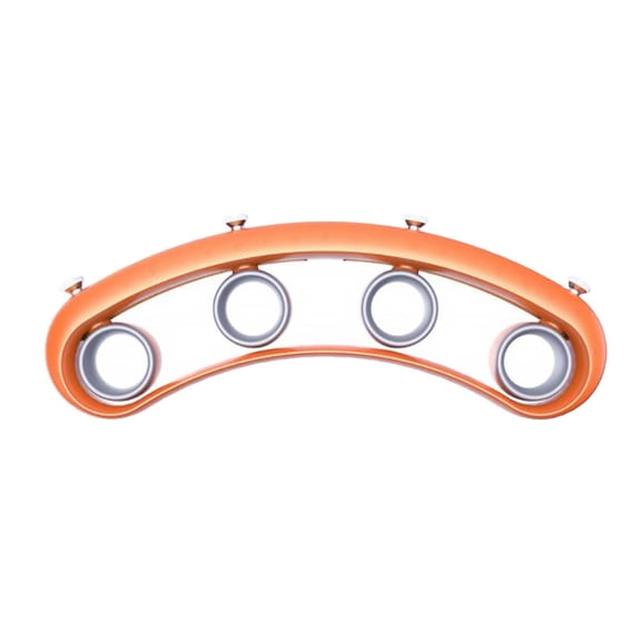 TOYMYTOY 1Pack Guitar Finger Stretcher for Musicians Orange ABS for Hand Gesture Practice