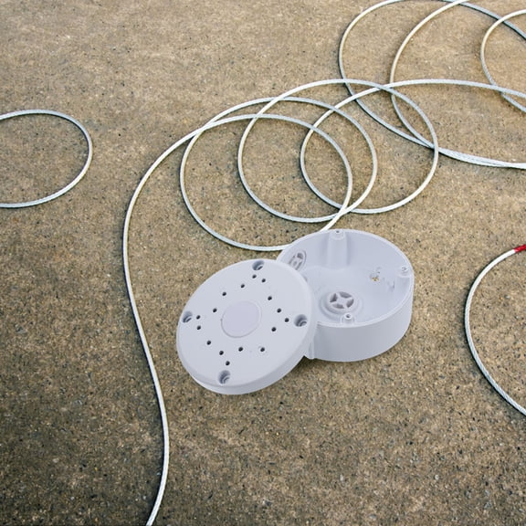 TOYMYTOY Camera Junction Box for Ceiling Mount Electrical Protection 1Pcs Aluminum Alloy