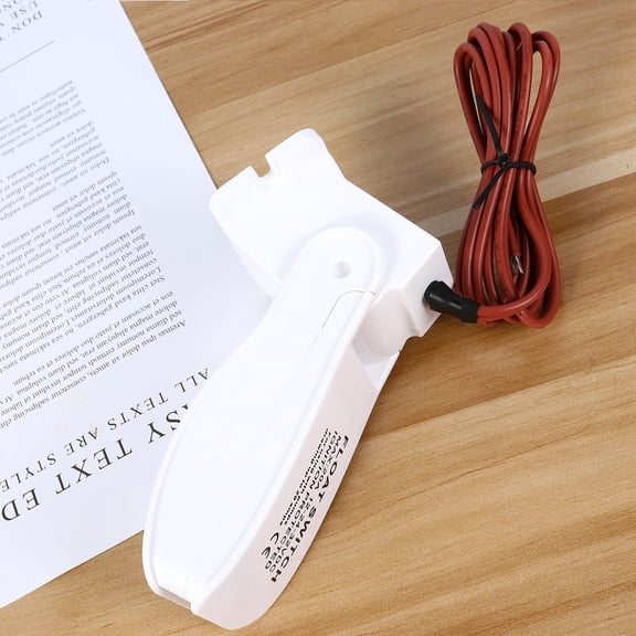 TOYMYTOY Universal White Bilge Pump Float Float with Automatic Water Level Control and Heavy Duty or