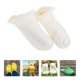 thumbnail image 1 of TOYMYTOY 2Pairs White Detachable Warm Plush Lining for Clogs and Sandals Comfortable, 1 of 8