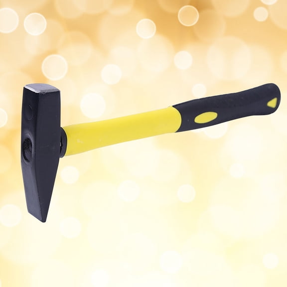 TOYMYTOY 200g TPR Plastic Handle Hammer Impact Resistant Tool for Woodworking Head