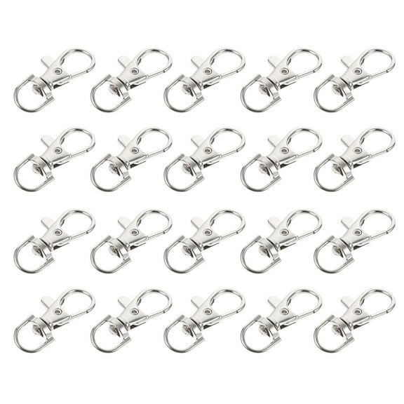 TOYMYTOY 20Pcs Bird Cage Door Locks Stainless Steel Cage Buckles Strong Rust Resistant