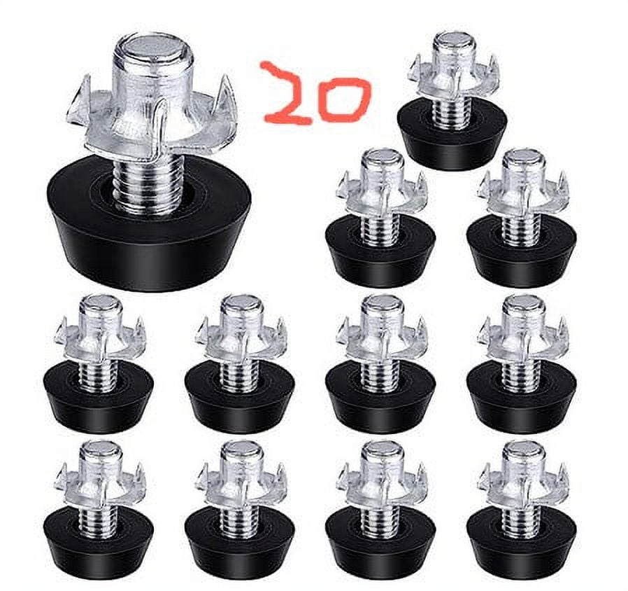 TOYMYTOY 20sets Leveling Feet Furniture Leveling Screws for Tables