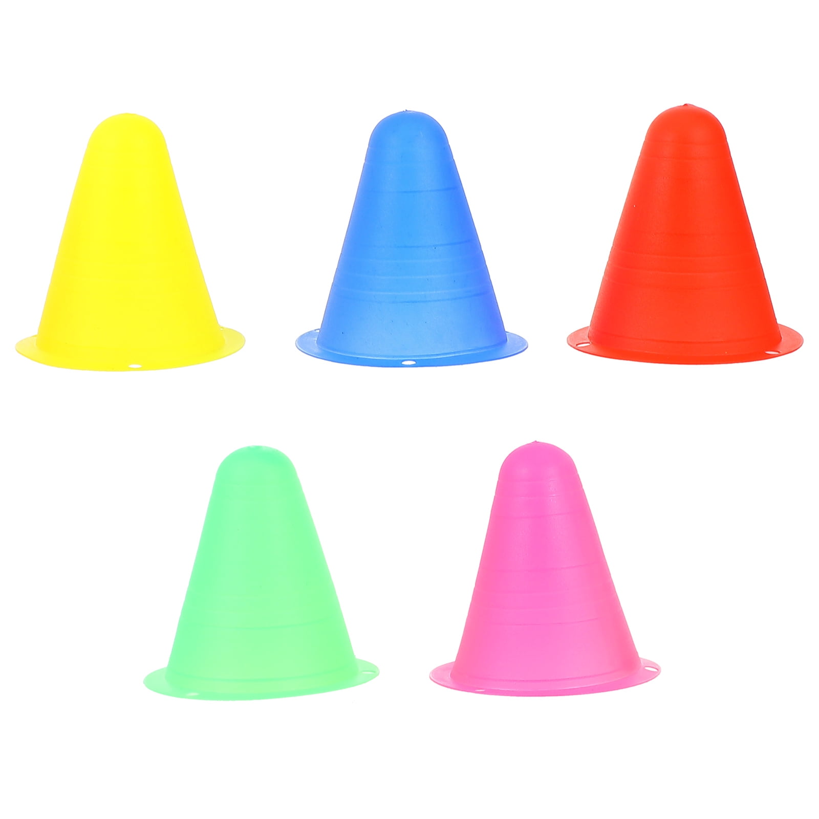 TOYMYTOY 25pcs Colorful Rollerskating Roller Sports Cones Outdoor