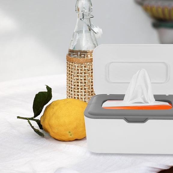 TOYMYTOY Reusable Grey Wipe Holder for Bathroom and Travel 2Pcs