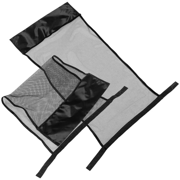 TOYMYTOY 2Pcs Pool Supply Black Portable Swim Float Net Sturdy Pool Chair Mesh for Outdoor Use