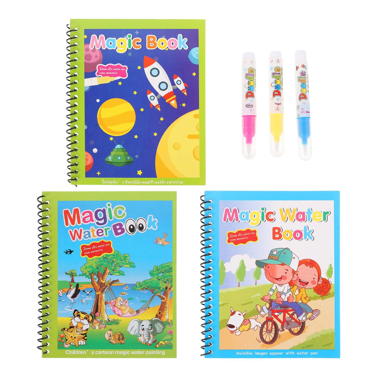 TOYMYTOY 3Pcs Sketch Books Art Drawing Books Painting Graffiti Books