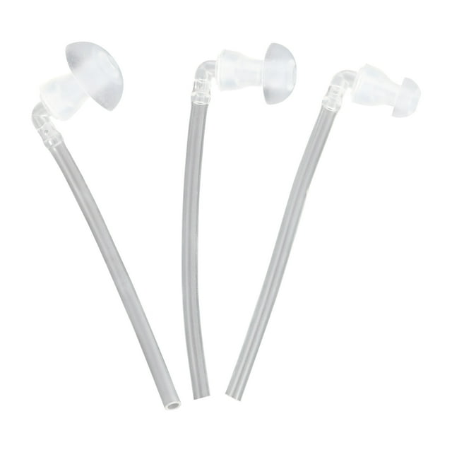TOYMYTOY 3pcs Hearing Aid Earplugs Sound Guide Tubes Hearing Aid