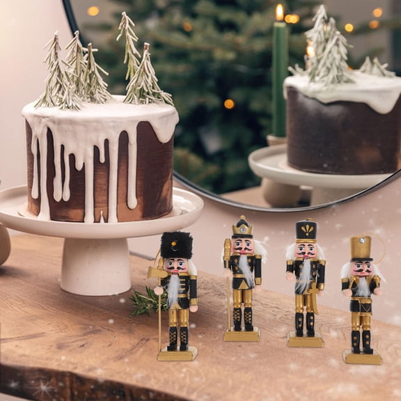 TOYMYTOY Nutcracker Figurines Assorted Color Christmas Party Decor
