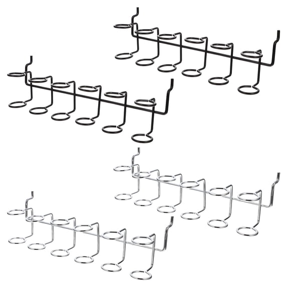 TOYMYTOY 4Pcs Hand Tools Organizer Stainless Steel Screwdriver Storage Rack Assorted Color for Workshop and Garage