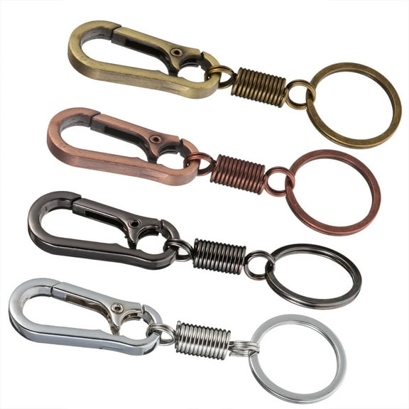 TOYMYTOY Alloy Keychain Strong Load Bearing Rustproof Decorative 4Pcs
