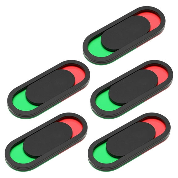 TOYMYTOY 5Pcs Black Vacant Occupied Sign Slide for Bathroom Door Office Restroom Privacy Indicator