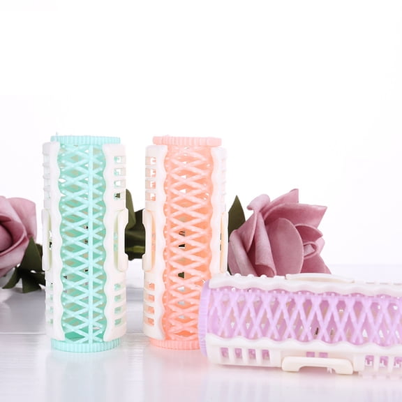 TOYMYTOY 8Pcs Lazy Hair Curling Tool Spiral Hair Curlers Plastic Design for Ladies Daily Use