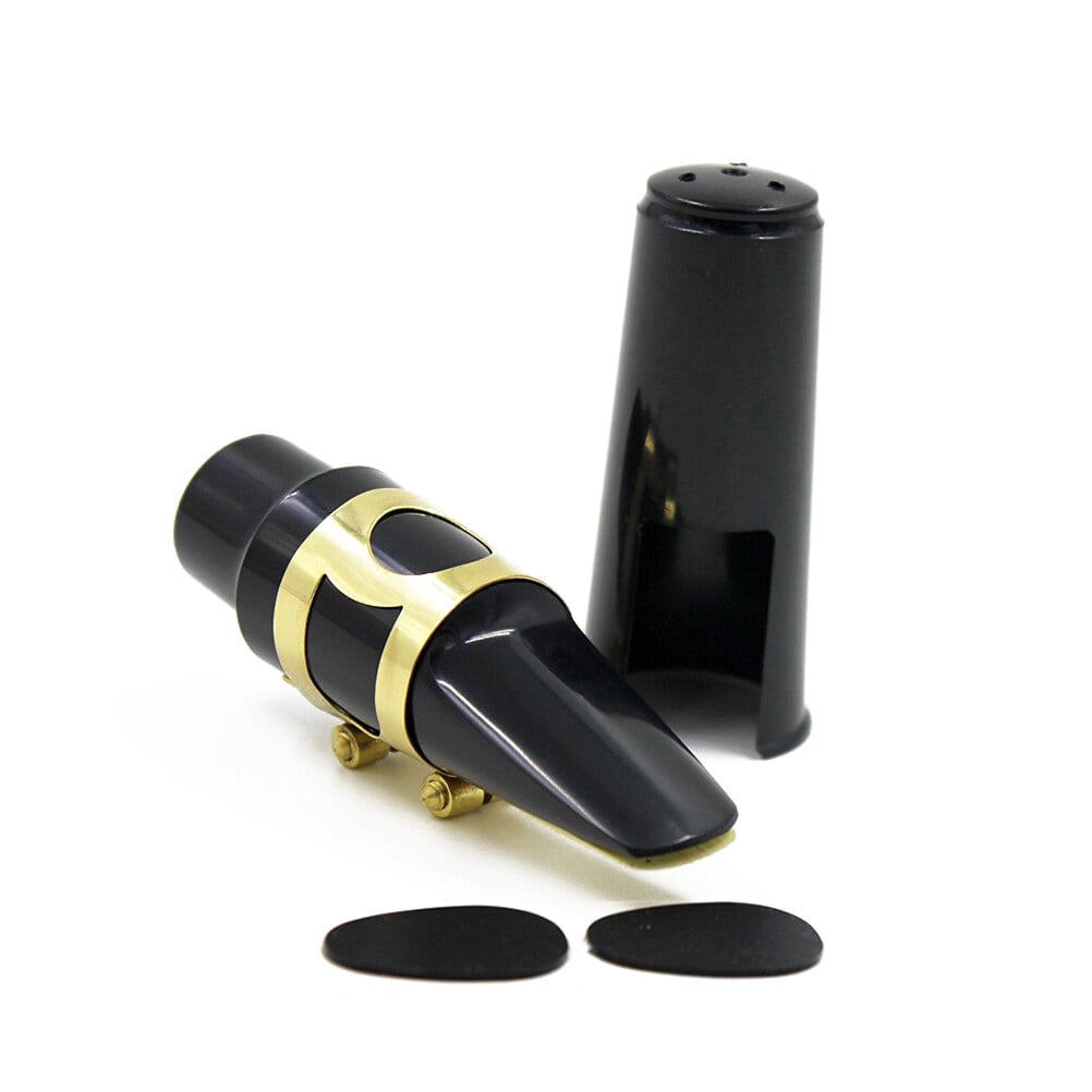 TOYMYTOY Alto Sax Saxophone Mouthpiece with Ligature Reed Teeth Cushion Accessory