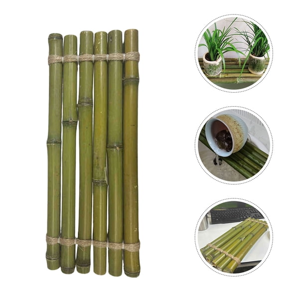 TOYMYTOY Aquarium Decor Betta Fish Bamboo Raft Accessory Water Flow Enhancement 1Set