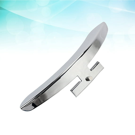 TOYMYTOY Chrome Banjo Guitar Armrest Zinc Alloy Banjo Armrest Silver 1Pack