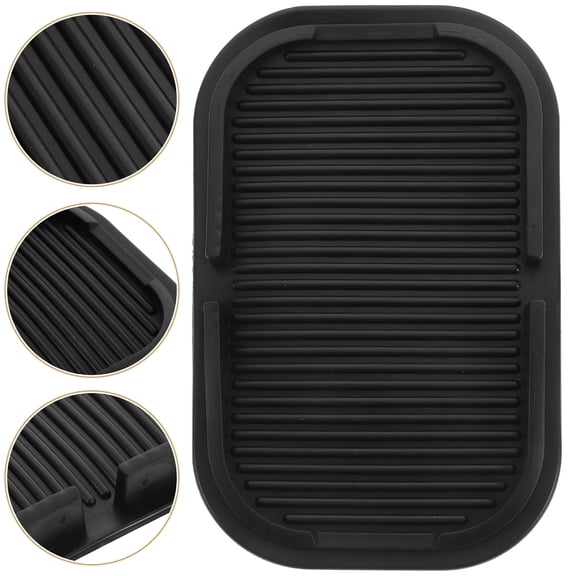 TOYMYTOY  Car Non-Slip Mat, Black, Keeps Items in Place on Dashboard
