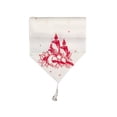 thumbnail image 1 of TOYMYTOY Christmas Table Runner Table Decoration Fabrics Printing Table Runner Tablecloth Red, 1 of 4