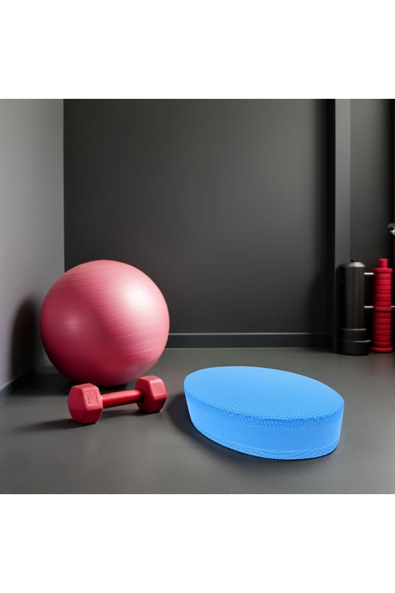 Exercise Mat with Non-slip TPE Blue for Stability Trainer 1Pcs