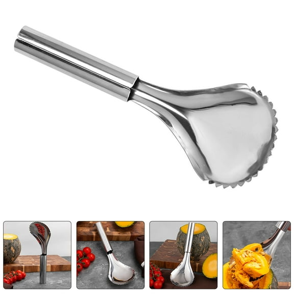 TOYMYTOY Fruit Core Removing Tool Stainless Steel Melon Baller Scoop for Cooks 1Pcs