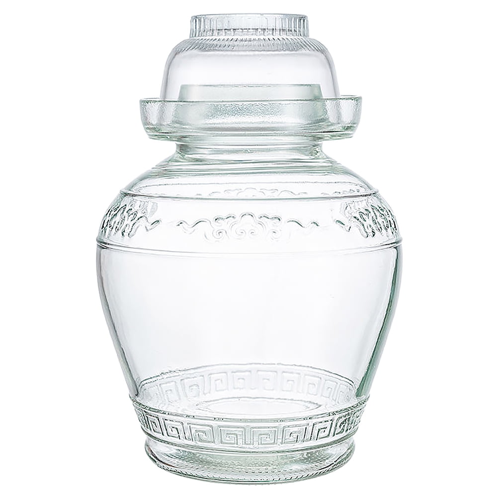TOYMYTOY Glass Sealing Jar Transparent Pickles Storage Bottle Pickles