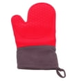 thumbnail image 1 of TOYMYTOY  Heat Insulation Gloves Red Cotton Silicone for Outdoor Bbq, 1 of 7