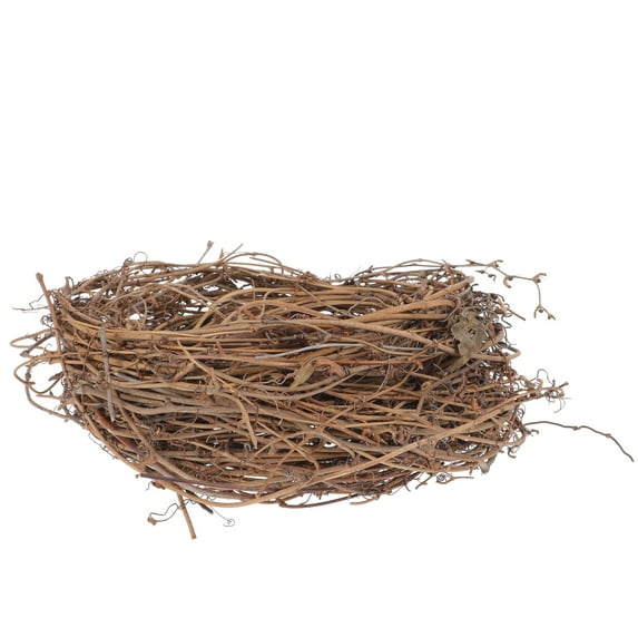 TOYMYTOY Gar Hangable Decor Wreath Rattan Diy Crafts Material Circular Coffee 1Pc