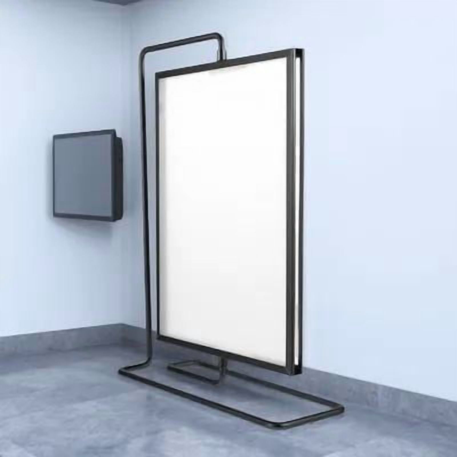 Rotatable Picture Frame TOYMYTOY Black Metal Rotating Picture Frame Double Sided Standing Photo ...