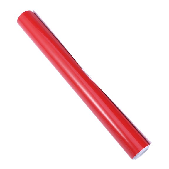 TOYMYTOY Waterproof Red PVC Car Sticker Film with Self Adhesive and Air Guiding Groove Technology