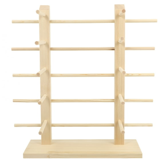 TOYMYTOY Solid Wood Sunglasses Holder Stand Organizer Rack for Glasses Display and Storage, Eyewear Organizer