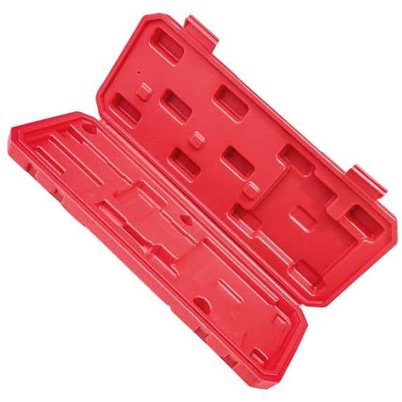 TOYMYTOY Ruler Boxes Caliper Box Red Plastic 1Pcs