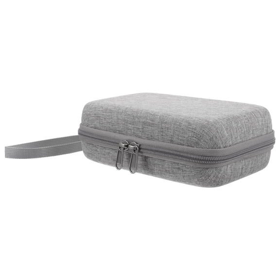 TOYMYTOY Travel Makeup Case Grey Hard Shell Stylish Vanity Bag for Cosmetics