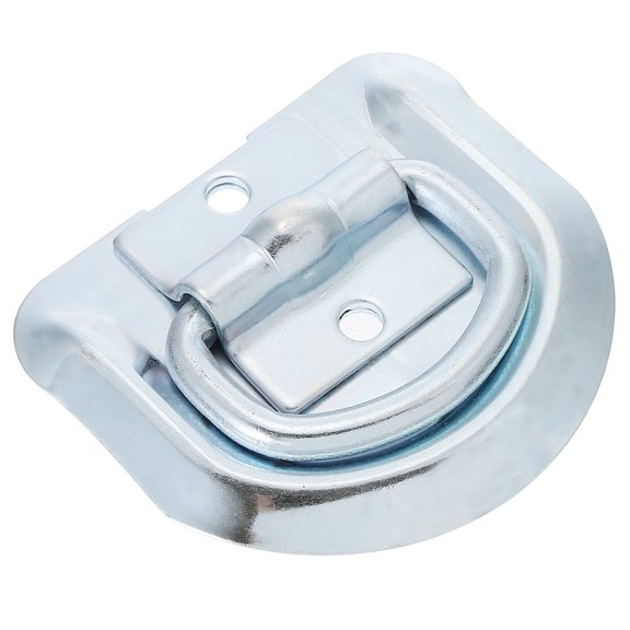 TOYMYTOY 1Pc Practical Lashing D Ring Tie Down Anchor for Truck Car Silver Stainless Steel